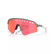 Oakley Men's Sutro Lite Sweep Pacific Trail Collection Vented Sunglasses, OO9465 Синий (Matte Silver/Blue Colorshift)
