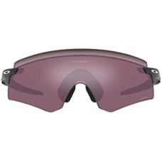Oakley Мужские прямоугольные солнцезащитные очки с низким мостом, спортивный стиль, улучшенное покрытие и видимость Черный (Matte Carbon/Prizm Road Black)