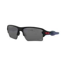 Oakley Солнцезащитные очки NFL Нью-Ингленд Пэтриотс OO9188 59 FLAK 2.0 XL с линзами PRIZM Черный (NE MATTE BLACK/PRIZM BLACK)