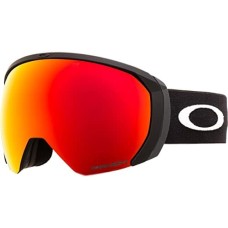 Oakley Лыжные очки Flight Path L с защитой от ультрафиолета и системой антифог, Черные Черный (Matte Black Strap/Prizm Snow Torch Iridium Lens)