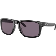 Oakley Очки Holbrook XL Prizm с линзами Plutonite для больших лиц, легкая рама, технология Prizm Черный (Matte Black/PRIZM Grey2)
