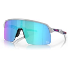 Oakley Солнцезащитные очки Oakley Sutro Lite OO9463 с прямоугольной оправой для мужчин и женщин + набор аксессуаров и чехол iWear Синий (Matte Fog Blue / Prizm Sapphire)