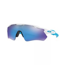 Oakley Солнцезащитные очки RADAR EV PATH OO9208, прямоугольная оправа, с функцией PRIZM Синий (BLUE/WHITE)