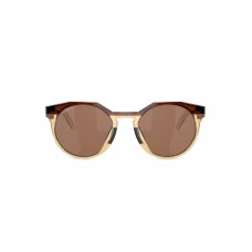 Oakley Круглые солнцезащитные очки 52MM с прочными линзами, металлической и пластиковой оправой, в комплекте чехол Желтый (AMBER)