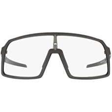 Oakley Мужские прямоугольные солнцезащитные очки Sutro с линзами Plutonite и технологией PRIZM Черный (Matte Carbon/Clear to Black Photochromic)
