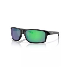 Oakley Gibston XL OO9470 мужские солнцезащитные очки, прямоугольная форма, ширина 62/17/133, материал O Matter Черный (Matte Black/Green)