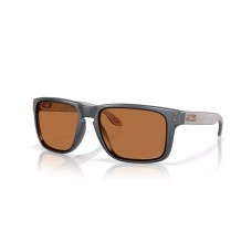 Oakley Мужские солнцезащитные очки Holbrook XL Polarized с квадратной оправой, ширина линз 59 мм Синий (Blue Steel)