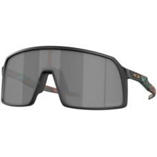 Oakley Мужские прямоугольные солнцезащитные очки Sutro с линзами Plutonite и технологией PRIZM Черный (Matte Black/Prizm Black)
