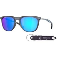 Oakley Солнцезащитные очки Oakley Thurso OO9286 квадратной формы для мужчин + комплект аксессуаров + дизайнерский набор iWear Синий (Blue Steel / Prizm Sapphire)