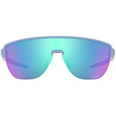 Oakley Мужские солнцезащитные очки прямоугольной формы OO9248 Corridor с линзами Prizm, прочные и комфортные Синий (Matte Stonewash/Prizm Sapphire)