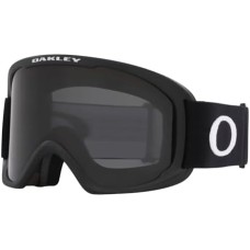 Oakley Детские защитные горнолыжные очки O-Frame 2.0 PRO S с темными линзами и набором аксессуаров Черный (Matte Black/Dark Grey)