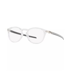 Oakley Мужские пластиковые круглые очки OX8149 с полным ободком, размеры линз: 50/19/138 Прозрачный (Clear)