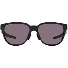 Oakley Прямоугольные солнцезащитные очки с низким мостом и оптимизированным дизайном, технология Prizm Черный (Polished Black/Prizm Grey)