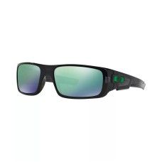 Oakley Мужские прямоугольные солнцезащитные очки Crankshaft с полным ободком, 60 мм Черный (Black)