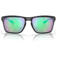 Oakley Мужские прямоугольные солнцезащитные очки с легкой оправой и линзами Prizm, азиатская посадка Черный (Matte Black Ink/Prizm Golf)