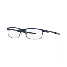 Oakley Мужские прямоугольные очки OX3222 с металлической оправой, размер 52-18-141 Черный (Black)
