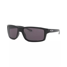 Oakley Мужские солнцезащитные очки с квадратной оправой и линзами PRIZM, поликарбонат Черный (POLISHED BLACK/PRIZM GREY)