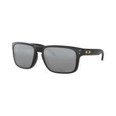 Oakley Мужские солнцезащитные очки NFL, New Orleans Saints HOLBROOK, Призма Черный (NO MATTE BLACK/PRIZM BLACK)