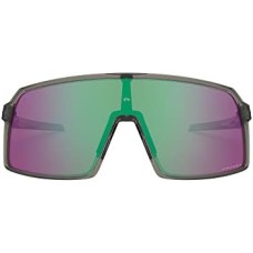 Oakley Мужские прямоугольные солнцезащитные очки Sutro с линзами Plutonite и технологией PRIZM Серый (Grey Ink/Prizm Road Jade)