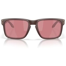 Oakley Мужские квадратные солнцезащитные очки Oakley OO9102 Holbrook, UV-защита, стильный дизайн Красный (Matte Grenache/Prizm Dark Golf)