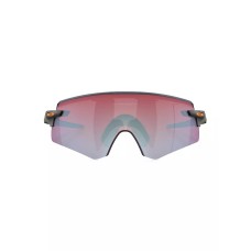 Oakley Спортивные солнцезащитные очки с технологией Prizm, прямоугольная оправa, 100% защита от УФ, Италия, 36мм Зеленый (GREEN MIRROR)