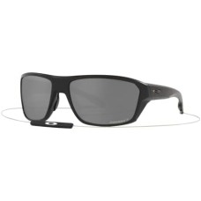 Oakley Мужские солнцезащитные очки Oakley OO9416 Split Shot прямоугольной формы с антибликовым покрытием и обязательным шнурком Черный (Matte Black/Prizm Black Polarized)