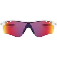 Oakley Мужские солнцезащитные очки Oakley Radarlock Path (A) с UV-защитой, легкой конструкцией и широким обзором Белый (Polished White/Prizm Road)