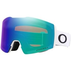 Oakley Сноубордические очки Fall Line M с антибликовым покрытием и защитой от ультрафиолета Белый (Matte White Strap/Prizm Snow Argon Iridium Lens)