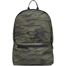 Oakley Рюкзак Freshman Packable RC черный, водоотталкивающий, с карманами и регулируемыми плечевыми ремнями Зеленый (Brush Tiger Camo Green)