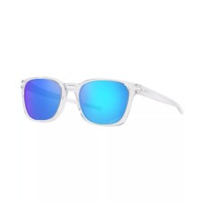 Oakley Мужские солнцезащитные очки OO9018 Ojector 55 с асимметричной формой рамки, инжектированный материал Нет цвета (Polished Clear)