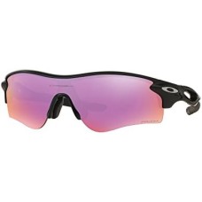 Oakley Мужские солнцезащитные очки Oakley Radarlock Path (A) с UV-защитой, легкой конструкцией и широким обзором Черный (Matte Black/Prizm Golf)