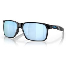 Oakley Мужские квадратные солнцезащитные очки Portal X 9460 с комплектом аксессуаров iWear Care Черный (Polished Dark Black / Prizm Deep Water Polarized)