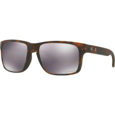 Oakley Солнцезащитные очки Holbrook с линзами Prizm, легкая и прочная оправа, идеально оптическое выравнивание Черный (Matte Brown Tortoise/Prizm Black)