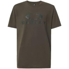 Oakley Футболка Oakley O Bark с влагоотводящей тканью и короткими рукавами для комфорта Зеленый (Green/B1b Camo Hunter)