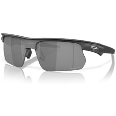 Oakley Спортивные солнцезащитные очки OO9400 Bisphaera с прямоугольными линзами и УФ-фильтром Черный (Steel/Prizm Black)