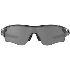 Oakley Мужские солнцезащитные очки Oakley Radarlock Path (A) с UV-защитой, легкой конструкцией и широким обзором Черный (Hi Res Carbon/Prizm Black Polarized)
