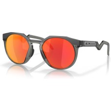 Oakley Солнцезащитные очки круглой формы для мужчин OO9242 HSTN 52M с аксессуарами от Designer iWear Серый (Matte Carbon / Prizm Ruby)