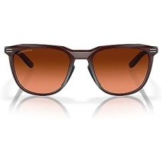 Oakley Очки солнцезащитные мужские OO9286A Thurso, квадратная оправа, низкая переносица, комбинированные материалы Коричневый (Matte Rootbeer/Prizm Brown Gradient)