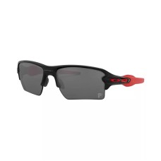 Oakley Солнцезащитные очки NFL Atlanta Falcons OO9188, модель 59 FLAK 2.0 XL с линзами PRIZM Черный (ATL MATTE BLACK/PRIZM BLACK)
