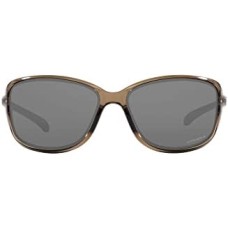 Oakley Женские солнцезащитные очки Oo9301 Cohort, прямоугольной формы, с защитой от UVA, UVB, UVC Черный (Brown Smoke/Prizm Black)