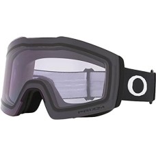 Oakley Сноубордические очки Fall Line M с антибликовым покрытием и защитой от ультрафиолета Черный (Matte Black Strap/Prizm Snow Clear Lens)