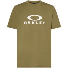 Oakley Мужская футболка Oakley O Bark 2.0 с круглым вырезом, 100% хлопок, удобная посадка Зеленый (Army Green)