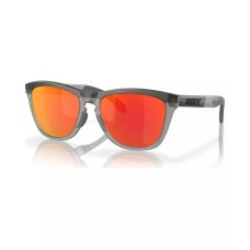 Oakley Мужские круглые солнцезащитные очки Frogskins с линзами Prizm и полным ободком Серый (Matte Gray Smoke, Gray Ink)