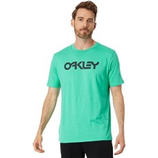 Oakley Футболка Oakley Mark II 2.0 с короткими рукавами, 100% хлопок, прямой крой, с логотипом Зеленый (Mint Green)