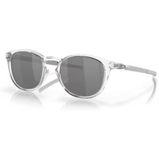 Oakley Эксклюзивные круглые солнцезащитные очки Oakley Pitchman R OO9439 для мужчин + аксессуар в комплекте + набор дизайнерских принадлежностей iWear Черный (Polished Clear / Prizm Black)