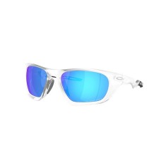 Oakley Солнцезащитные очки Lateralis для мужчин, пластиковая оправа, 60 мм, голубые линзы, жесткий чехол Нет цвета (Matte Clear)