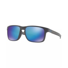Oakley Мужские поляризованные солнцезащитные очки Holbrook Mix с размером линз 57-17-138 Синий (SILVER/BLUE PRIZM POLAR)