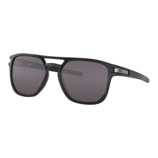 Oakley Мужские квадратные солнцезащитные очки Latch OO9436 с линзами 54 мм, матовая черная оправа Черный (Black)