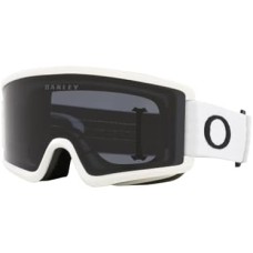 Oakley Лыжные очки Target Line S, Матовые белые с темно-серыми линзами, для подростков Нет цвета (NOCOLOR)