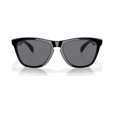 Oakley Солнцезащитные очки Frogskin OO9013 квадратной формы, поликарбонатные линзы, чехол в комплекте Черный (Black/Grey)